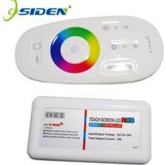 Oside rgb rgbw controller väggmonterad led controller touch pannel 12 v 24v 18a trådlös 2.4g fjärr led rgb strip / lampa / downlight