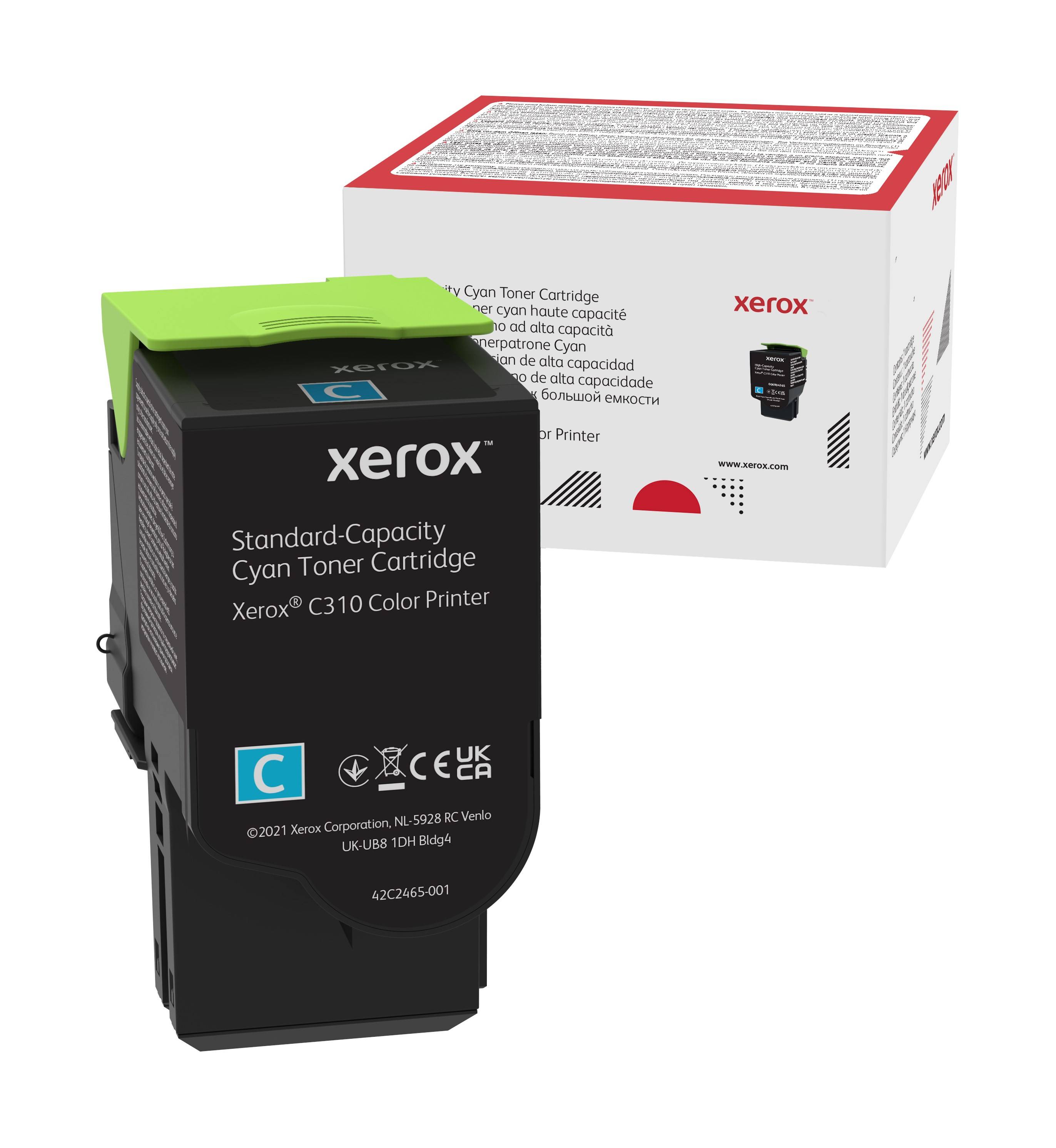 Lasertoner Xerox C310/C315 cyan