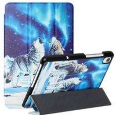 Surfplatta till lenovo smart tab m8 tabm 8 hd fhd tb -8505x 8505f 8705f fodral söt katt tiger varg målad för lenovo m8 fodral fodral - Xl