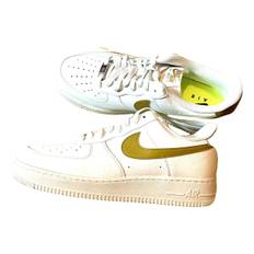 Nike Air Force 1 leather trainers