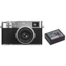 Fujifilm X100VI + rechargeable battery NP-W126 S silver