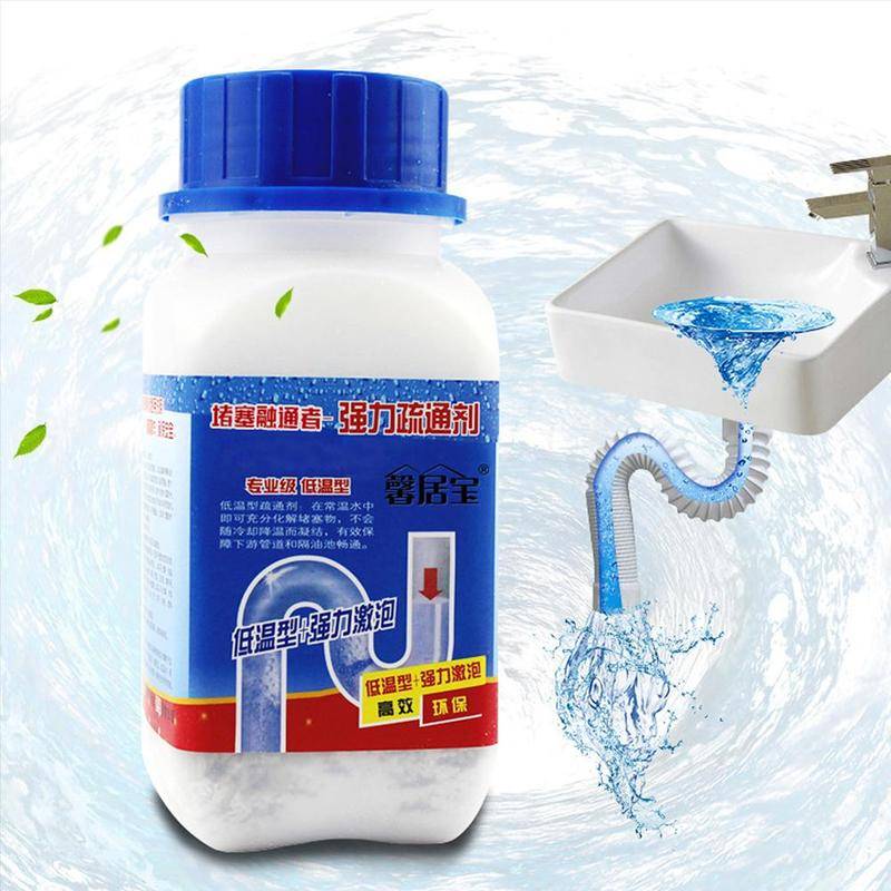 Rörrensare Deodorant Rörpulver Rörrensmedel för Köksho Toalettstol Rengöring Bubbelbomber Snabbskumande Rengöringsverktyg