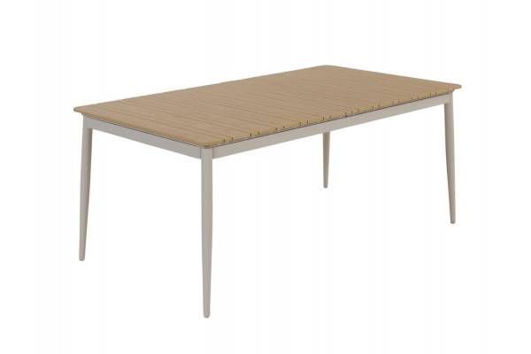 Malmø Udtræksbord - 100x180/235 cm - Gråhvid