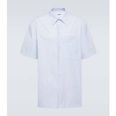 Jil Sander Friday pinstripe cotton shirt - blue - EU 41