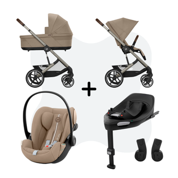 Cybex Balios Travelsystem 2025 4in1 Almond Beige Cloud G