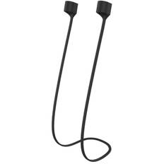 Silikone AirPods Strap - 55 cm - Sort