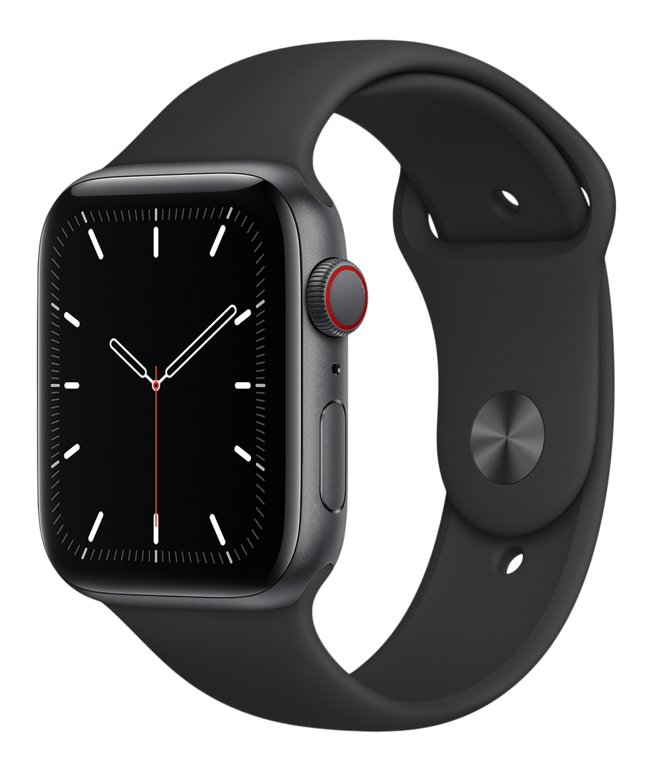 Apple Watch SE 2022 - Aluminium/Sport Band 44mm / Nyskick / Silver/Denim