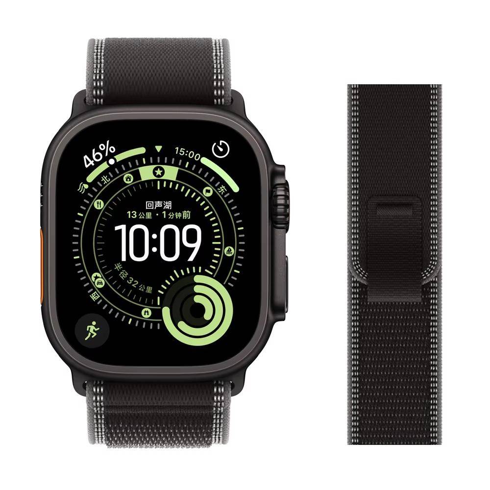 Remmar för Apple Watch Ultra 4 2 3 Band 49mm 46mm 42mm 44mm 40mm 45mm Trail Loop Armband Correa iWatch Series SE 7 8 9 10 11 12