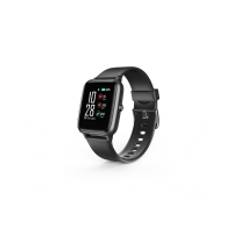 Hama Fit Watch 5910 - Smart klocka med band - TPU - svart - display 1.3 - Bluetooth - 35 g