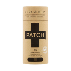 PATCH Komposterbare Plastre Aktivt Kul (25 stk)