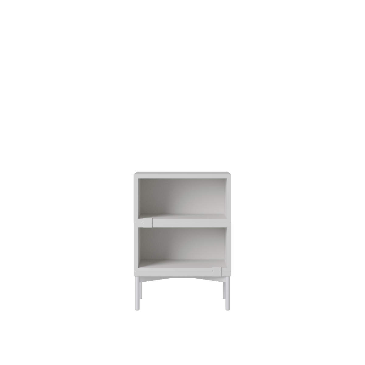 Muuto Stacked Storage System Sengebord 1 Grey