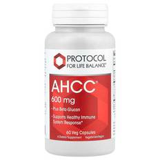 Protocol for Life Balance  AHCC® Plus Beta-Glucan  60 Veg Capsules