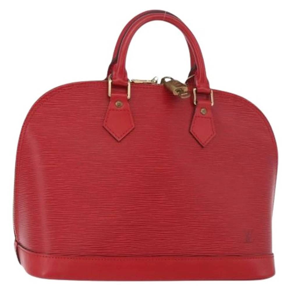Louis Vuitton Vintage Pre-owned Vintage Håndtaske - Vintage - Dame - Rød - ONE SIZE - Læder