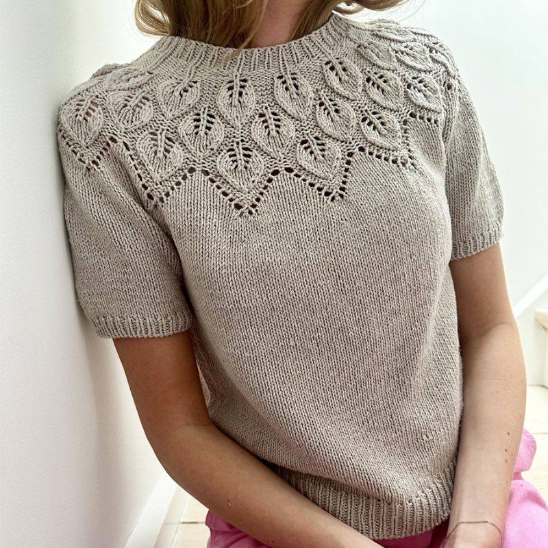 Garnpakke Sommer Ella fra Le Knit i Line garn - XL: 8 nøgler garn