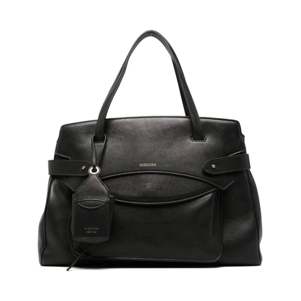 Hidesins Håndtaske - Tasker - Dame - Sort - ONE SIZE -