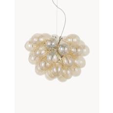 Munblåst LED-pendellampa Stor