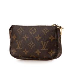 Louis Vuitton Vintage Pochette Accessoires Stl. - Handväskor Från Magasin - Brown (L 9cm x W 16cm x D 2cm)