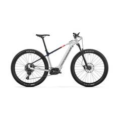 Mondraker Prime 29" Elcykel Chrystal White/Blue/red, Str. XL (XL)