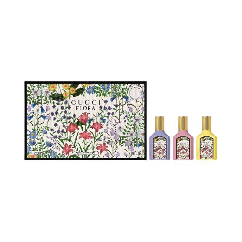 Gucci Flora Parfym Provset Eau De Parfum EDP 30ml*3