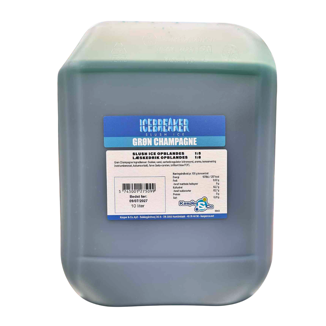 Grönt champagnekoncentrat - ICEBREAKER 10 liter