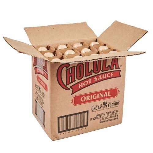 Cholula Original varm sås, 150 ml, förpackning med 12, 680197