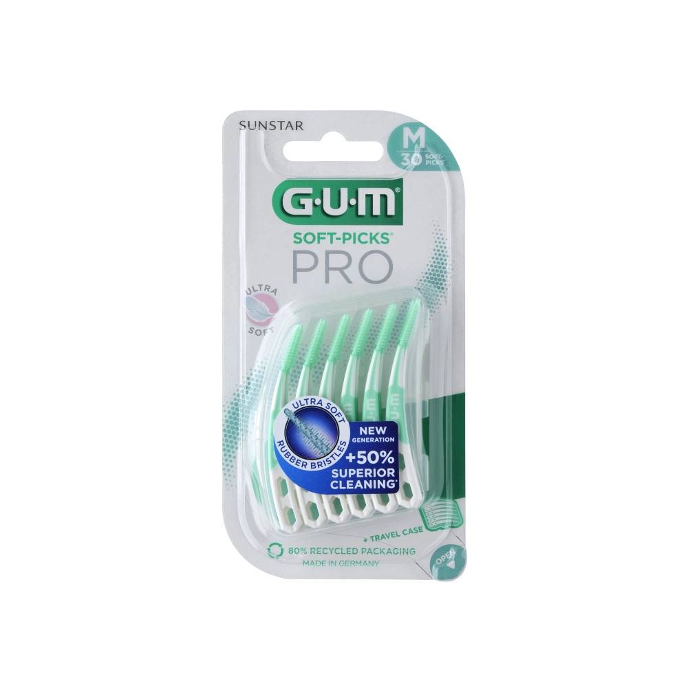 GUM SOFT-PICKS PRO Medium - 30 stk