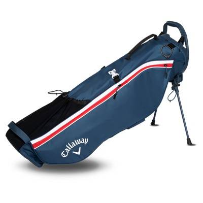Callaway Carry+ Bag (mørkeblå-hvid-rød)