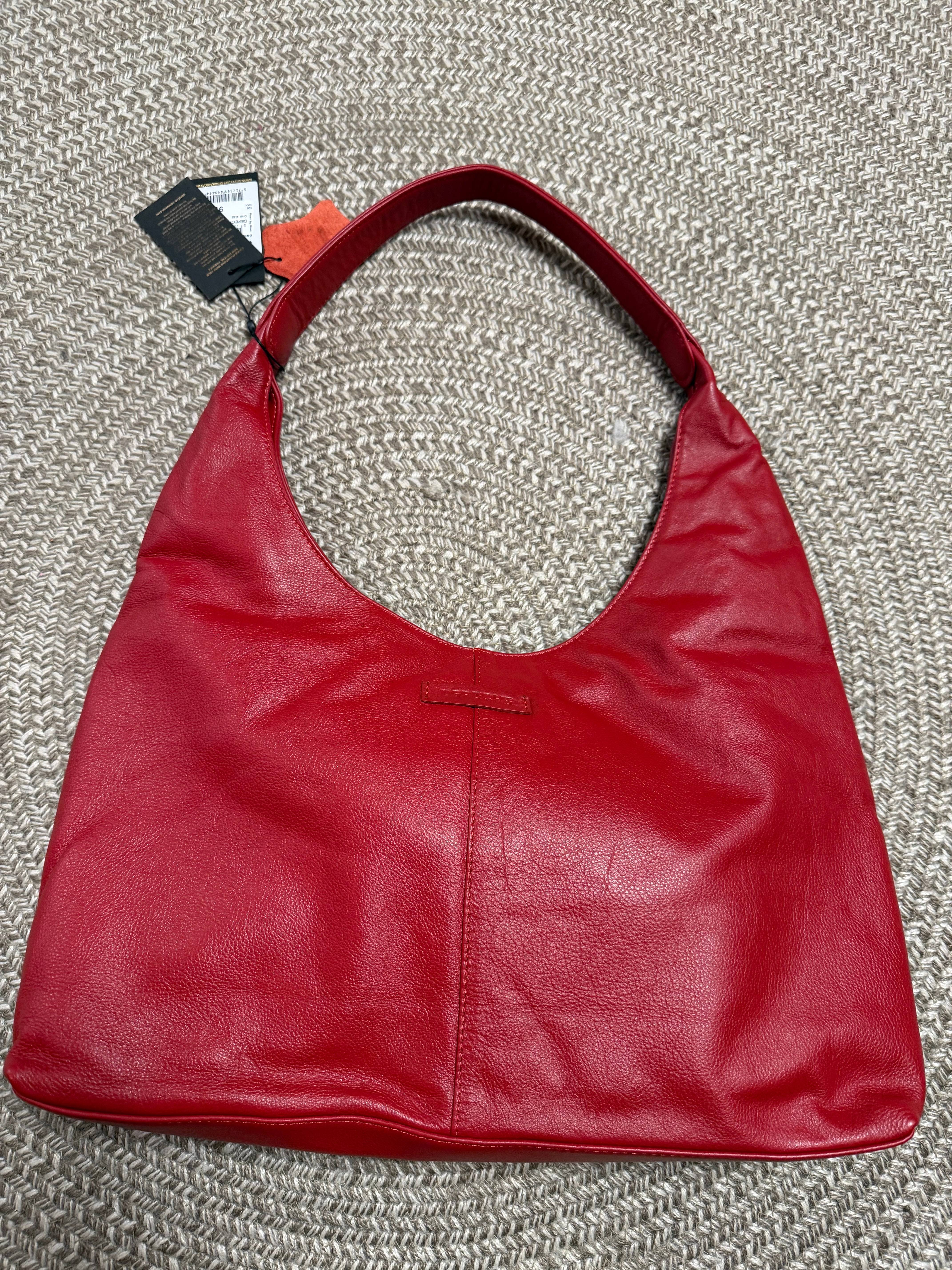 DEPECHE SHOULDERBAG RED - ONE SIZE