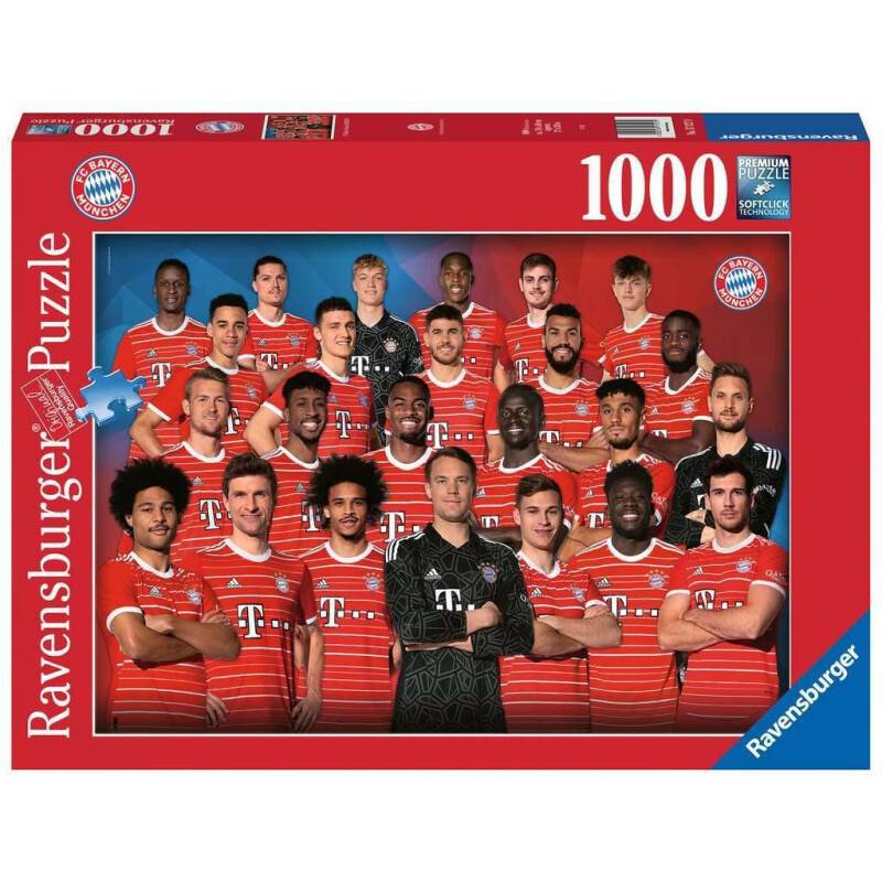 Ravensburger Puzzle 17127 - FC Bayern Saison 2022/2023 - 1000 Teile...