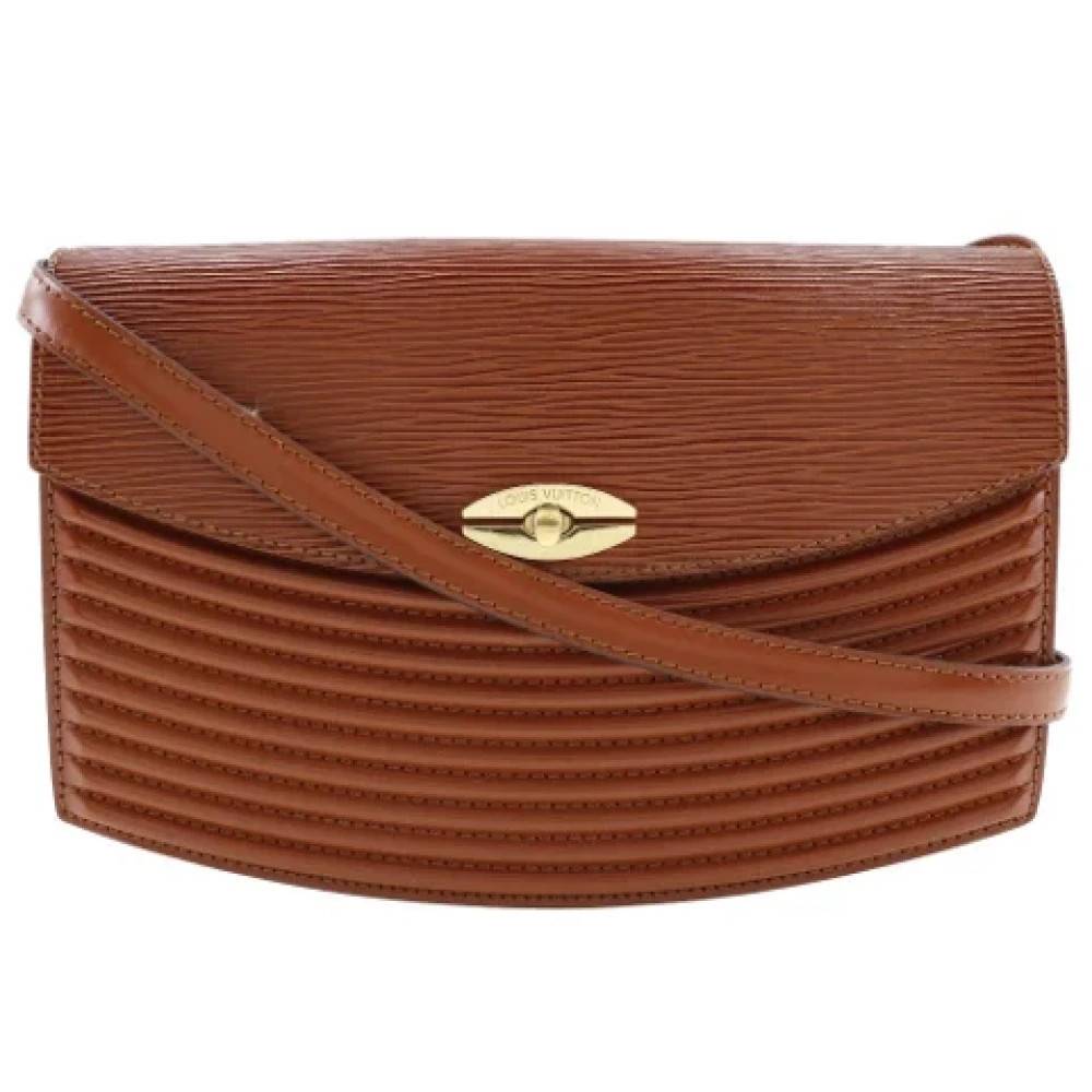 Louis Vuitton Vintage Pre-owned Laeder louis-vuitton-tasker - Vintage - Dame - Brun - ONE SIZE -