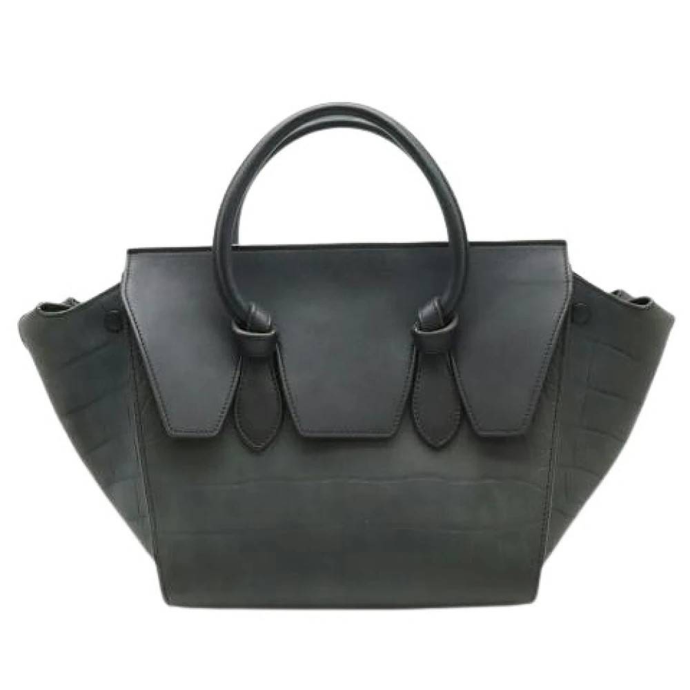 Celine Vintage Pre-owned Vintage Tote Taske - Vintage - Dame - Sort - ONE SIZE - Læder