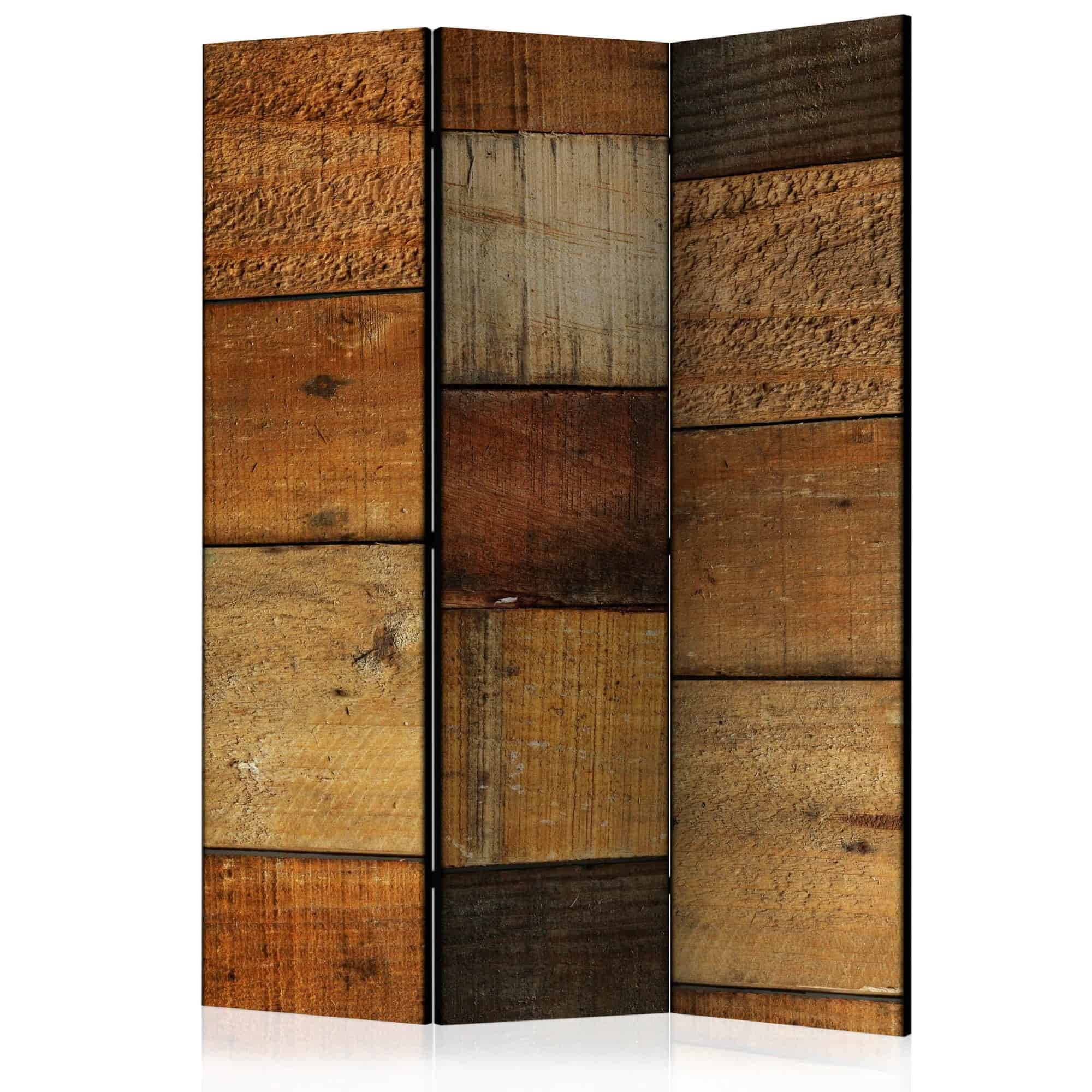 Skærmvæg Wooden Textures
