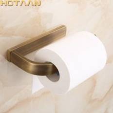 , antik mässing yta massiv mässing toalettpapper hållare badrum accessoreis toalettpapper pappersrulle hållare yt -10492