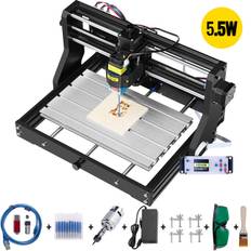 CNC-fräsgravör, lasermodul, USB-port 3018 PRO 5.5W Laser