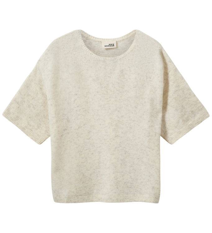 Sofie Schnoor T-shirt - Stickad - CerinSY - Off White - Sofie Schnoor - 14 år (164) - T-shirt