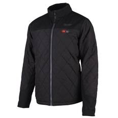Varmejakke M12 Hybrid Sort Str. 2XL