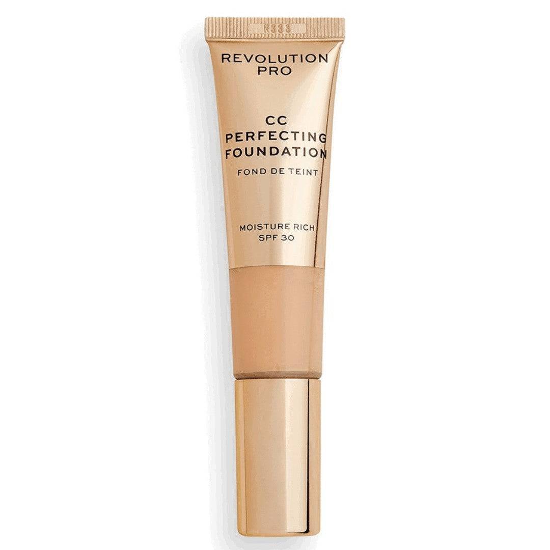 Revolution Pro CC Perfecting Fondotinta Liquido Idratante F 6.5 SPF 30 30 ml — Fondotinta CC