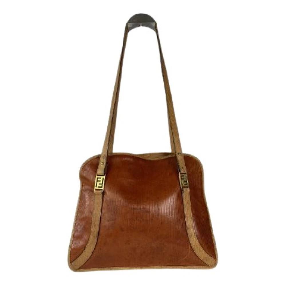 Fendi Vintage - Pre-owned Peekaboo Handbag Vintage - Dam - ONE Size - Läder