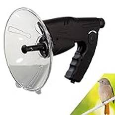 Parabolisk mikrofon Monocular X8 Bionic Ear Long Distance Bird Auditory Telescope 300 Feet Listening Device (inklusive hörlurar)