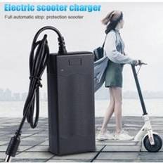 Elektrisk scooter laddare 42v 2a adapter elbilspedal tillbehör för xiaomi för ninebot es1 es2 es3 es4 - Eu