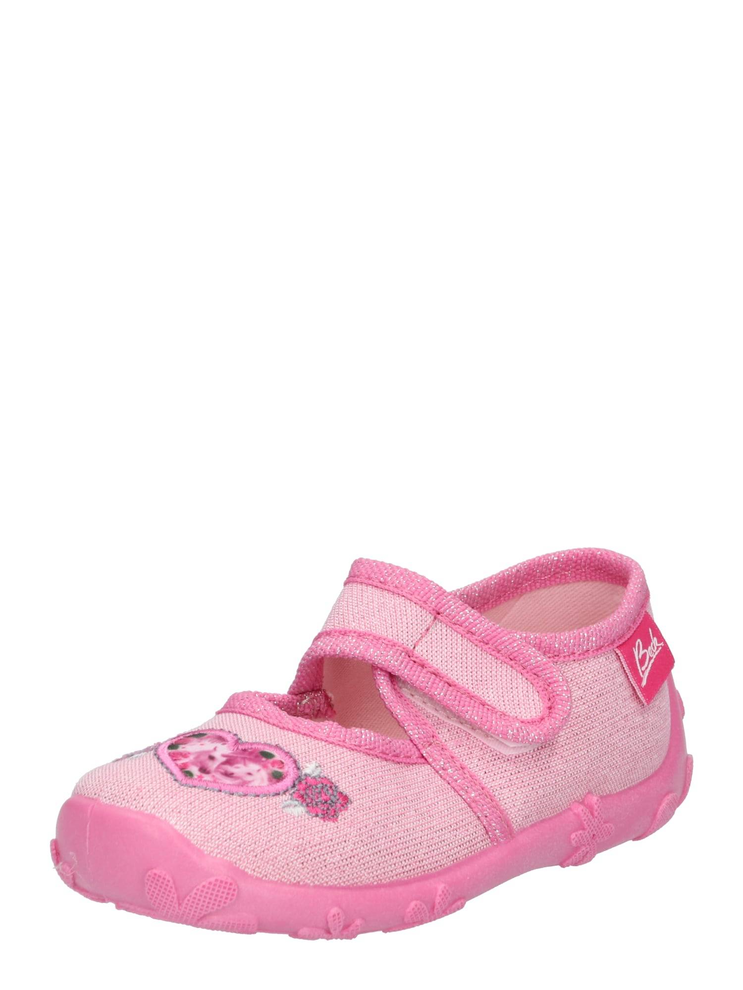 BECK Innesko 'Einhorn' rosa / rosa