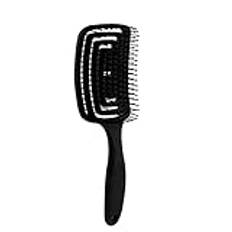 Hair Brush Hair Detangler Paddle Hair Brush Flexi Bristle Styling Hair Brush Vented Hair Brush for Detangling and Smoothing All Wet or Dry Hair