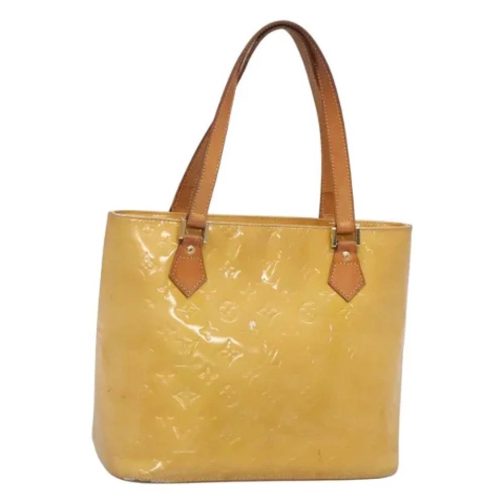 Louis Vuitton Vintage Pre-owned Laeder louis-vuitton-tasker - Vintage - Dame - Beige - ONE SIZE - Tyl