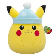 Squishmallows Original 14-Inch Holiday Pikachu Pokémon Plush