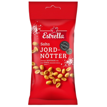 Salta Jordnötter Estrella 60g