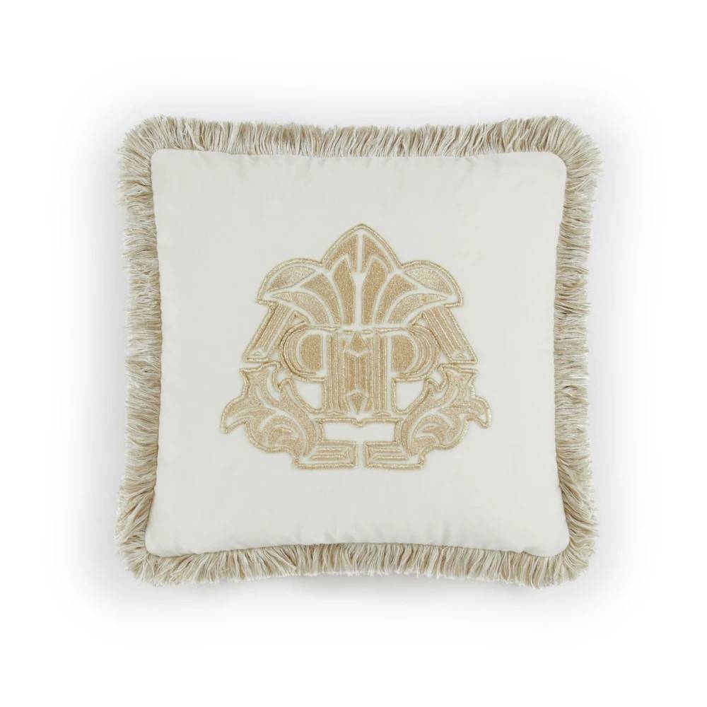 Philipp Plein - Cushion Gothic Monogram 60x60 Home - unisex - ONE Size - Bomull