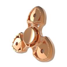 Fidget Hand Spinner med 3 vinger - Rødguld
