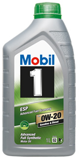 MOBIL 1 ESP X2 0W-20, 5L Mobil - Motorolja - VW - Toyota - Audi - Renault - Skoda - Mercedes - Kia - Hyundai