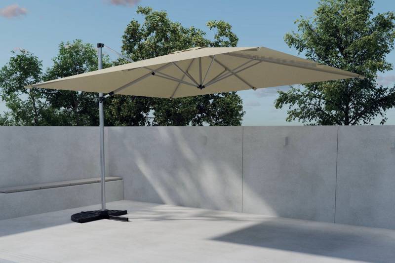 Ita hængeparasol 294x256x294cm beige