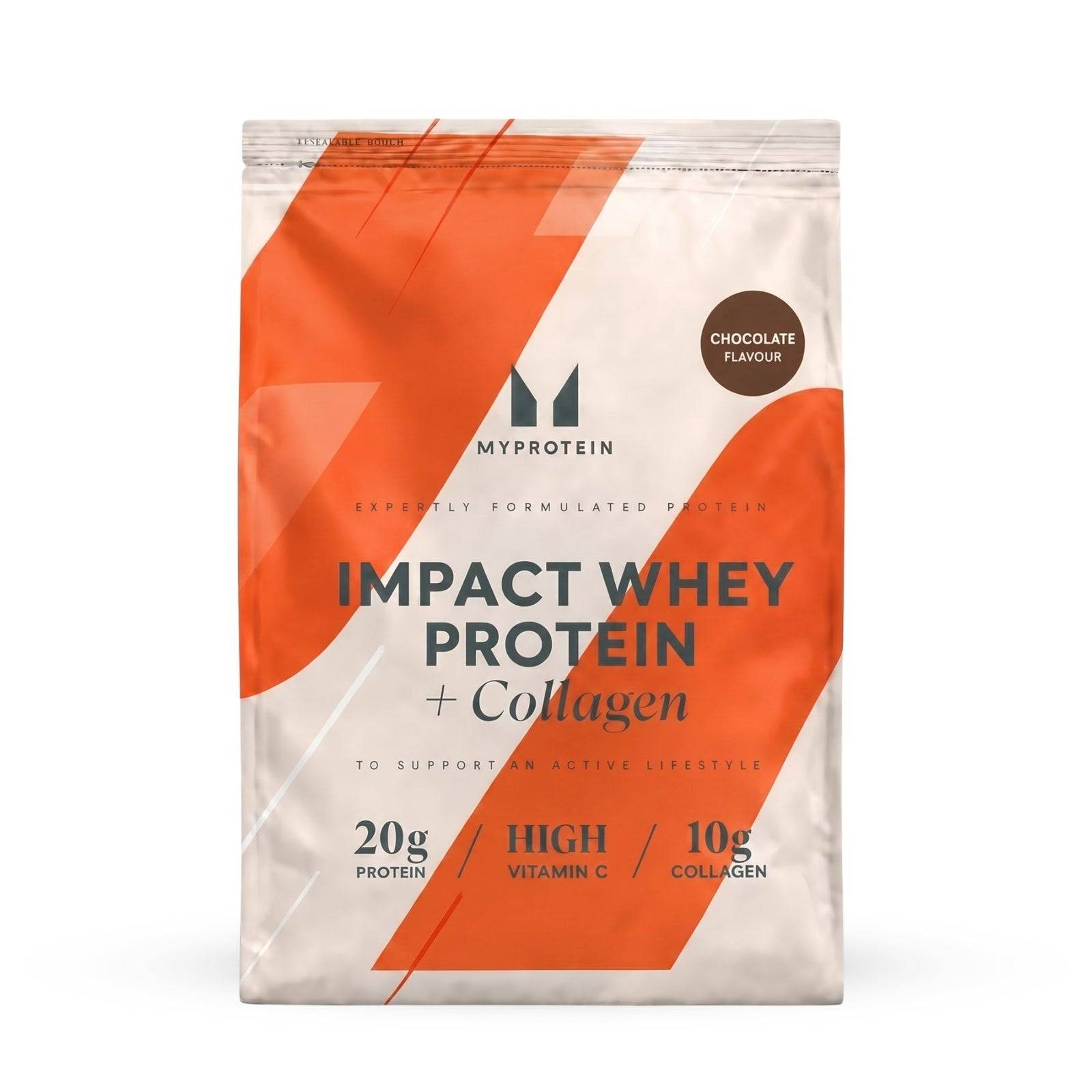 Myprotein Impact Whey Protein + Collagen - 3750g - 150servings - Chocolate.